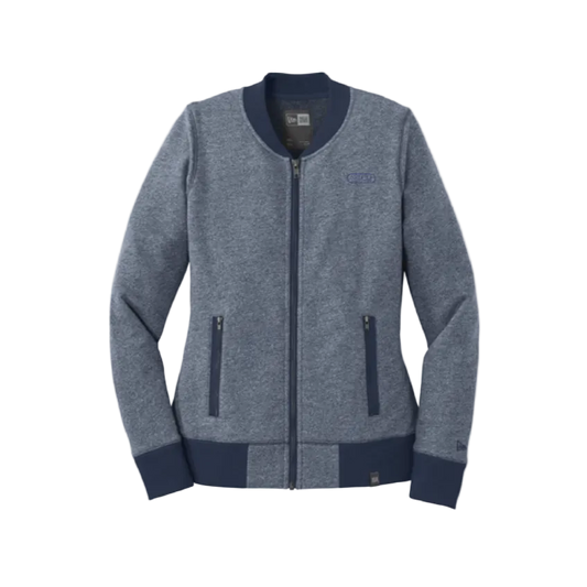 Ladies New Era French Terry Baseball Full Zip | LNEA503