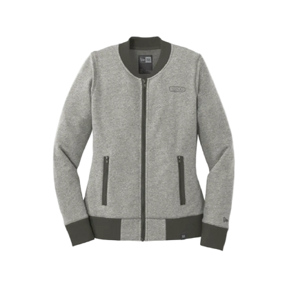Ladies New Era French Terry Baseball Full Zip | LNEA503