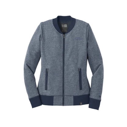 Ladies New Era French Terry Baseball Full Zip | LNEA503