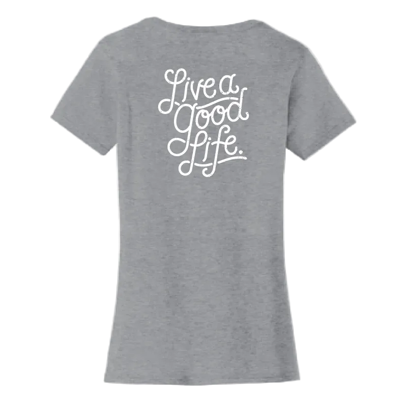 Live a Good Life Ladies Tee | LPC450