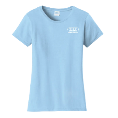 Live a Good Life Ladies Tee | LPC450