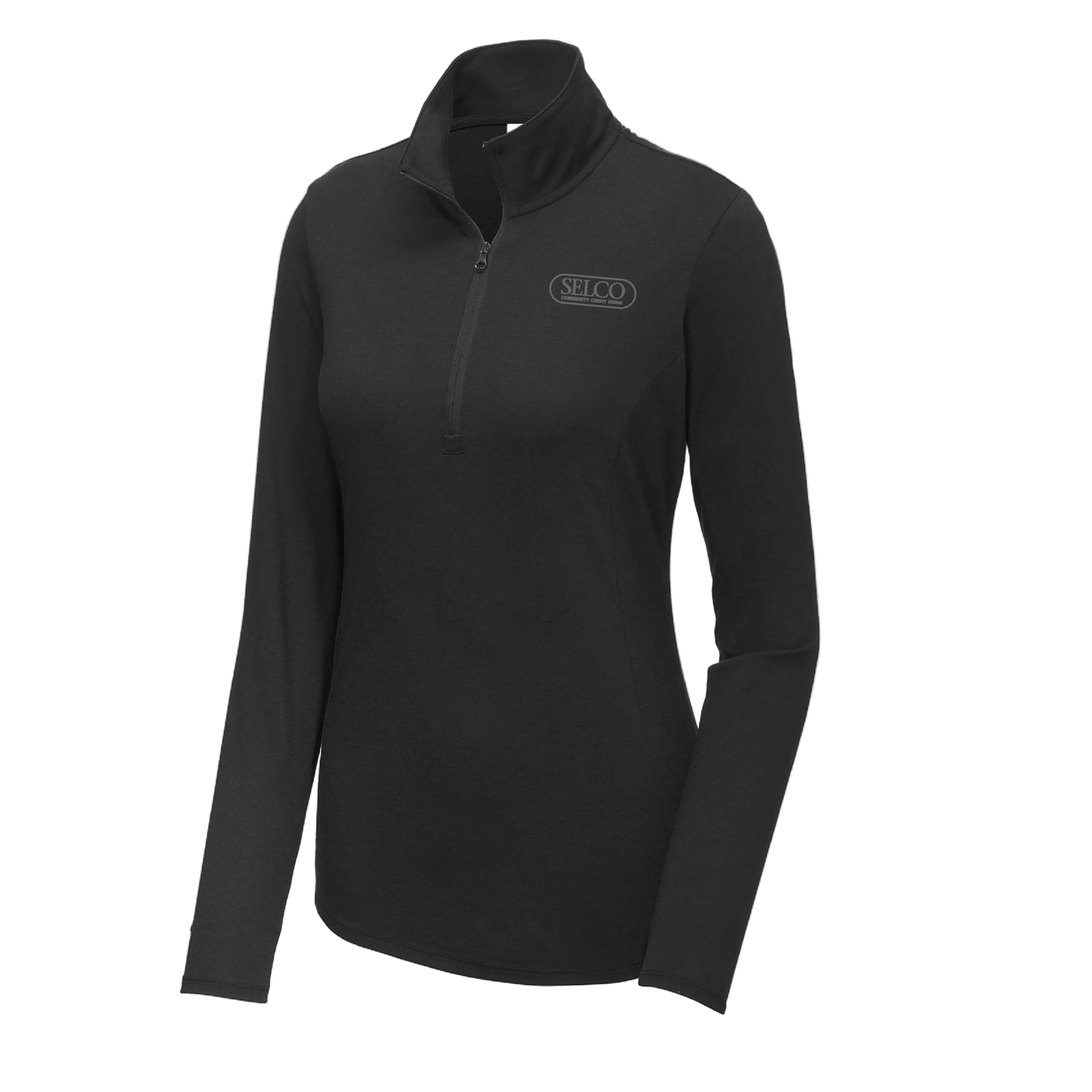 Ladies Triblend Wicking Quarter Zip Pullover | LST407
