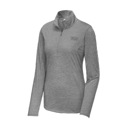 Ladies Triblend Wicking Quarter Zip Pullover | LST407