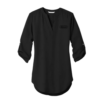 Women's 3/4-Sleeve Tunic Blouse | LW701