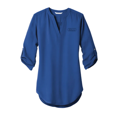 Women's 3/4-Sleeve Tunic Blouse | LW701