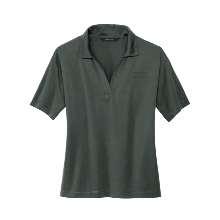 MERCER+METTLE Women’s Stretch Jersey Polo | MM1015
