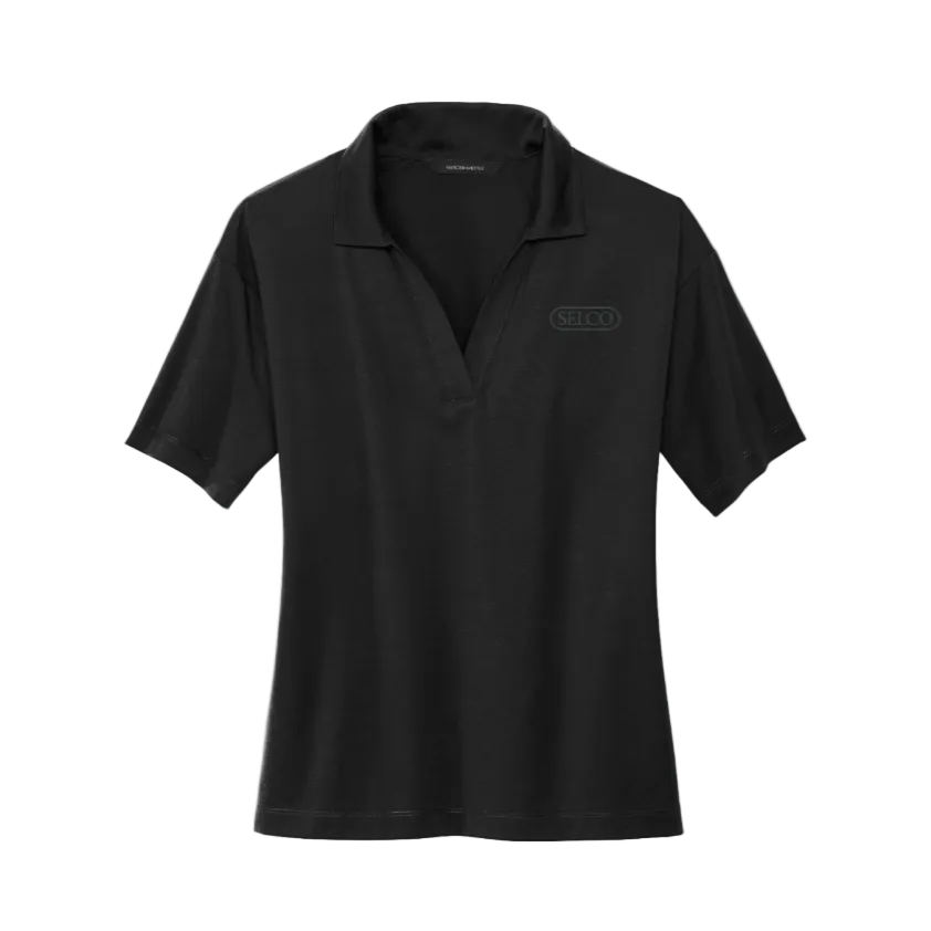 MERCER+METTLE Women’s Stretch Jersey Polo | MM1015