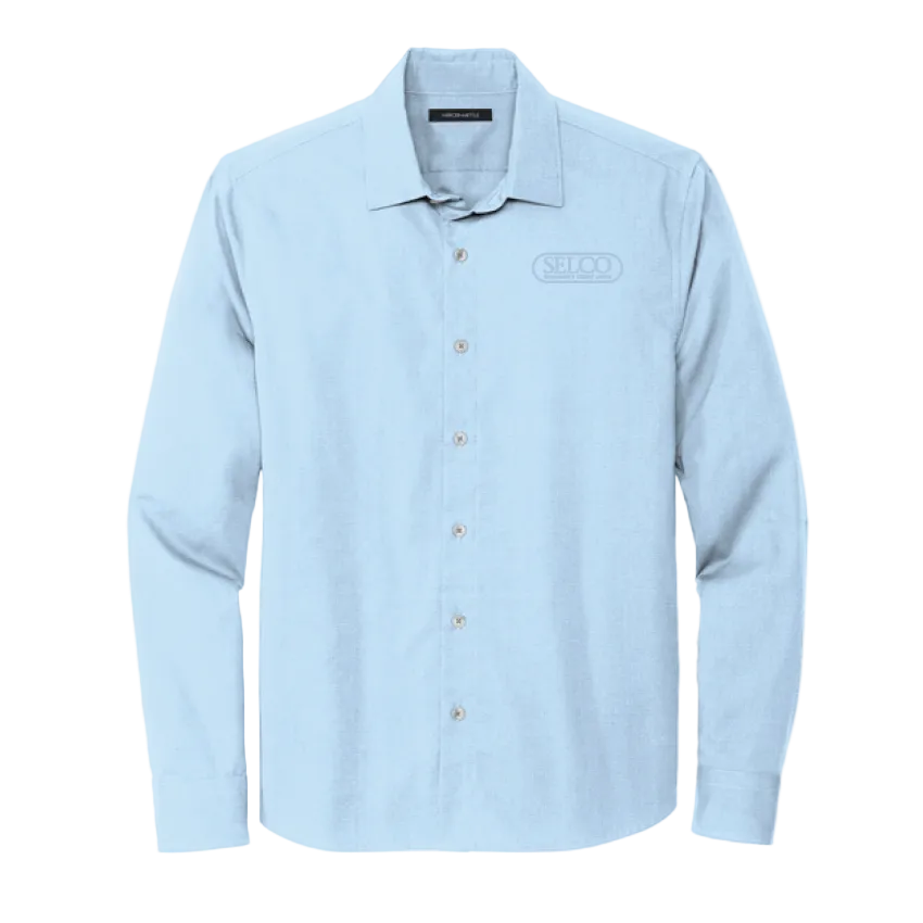 MERCER+METTLE Long Sleeve Stretch Woven Shirt | MM2000