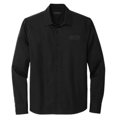 MERCER+METTLE Long Sleeve Stretch Woven Shirt | MM2000