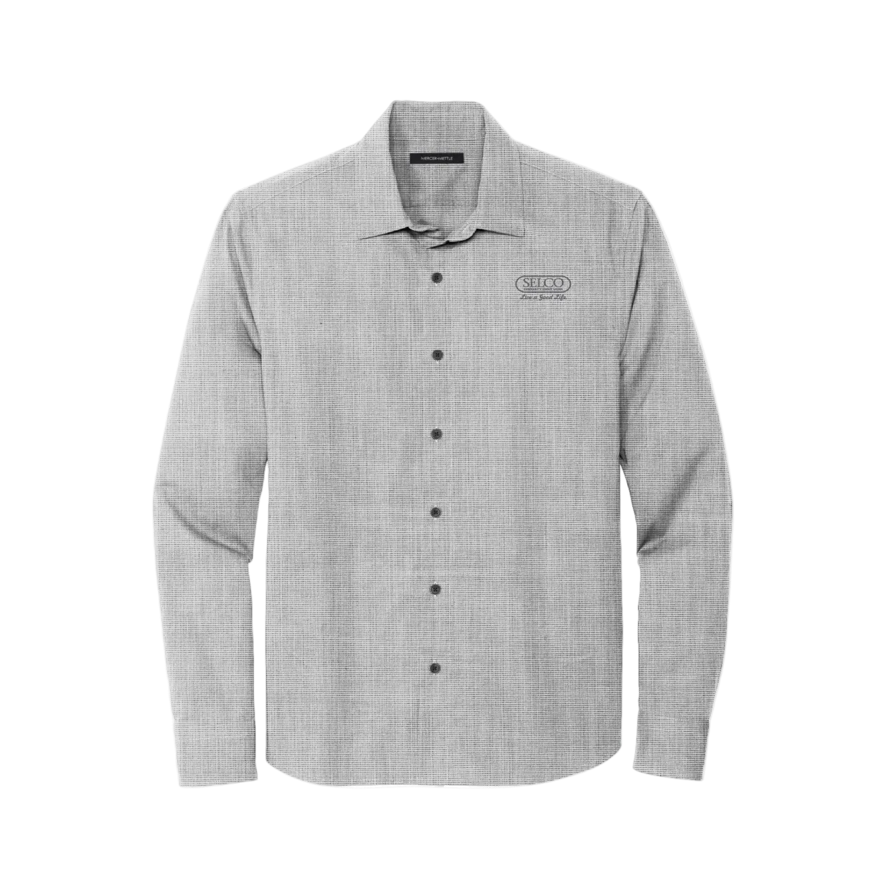 MERCER+METTLE Long Sleeve Stretch Woven Shirt | MM2000