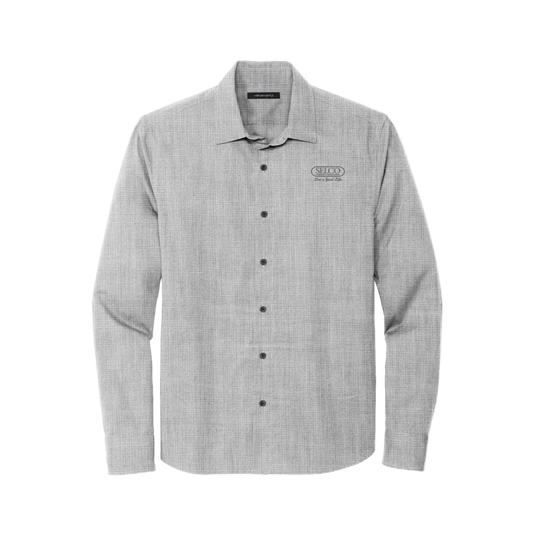 MERCER+METTLE Long Sleeve Stretch Woven Shirt | MM2000