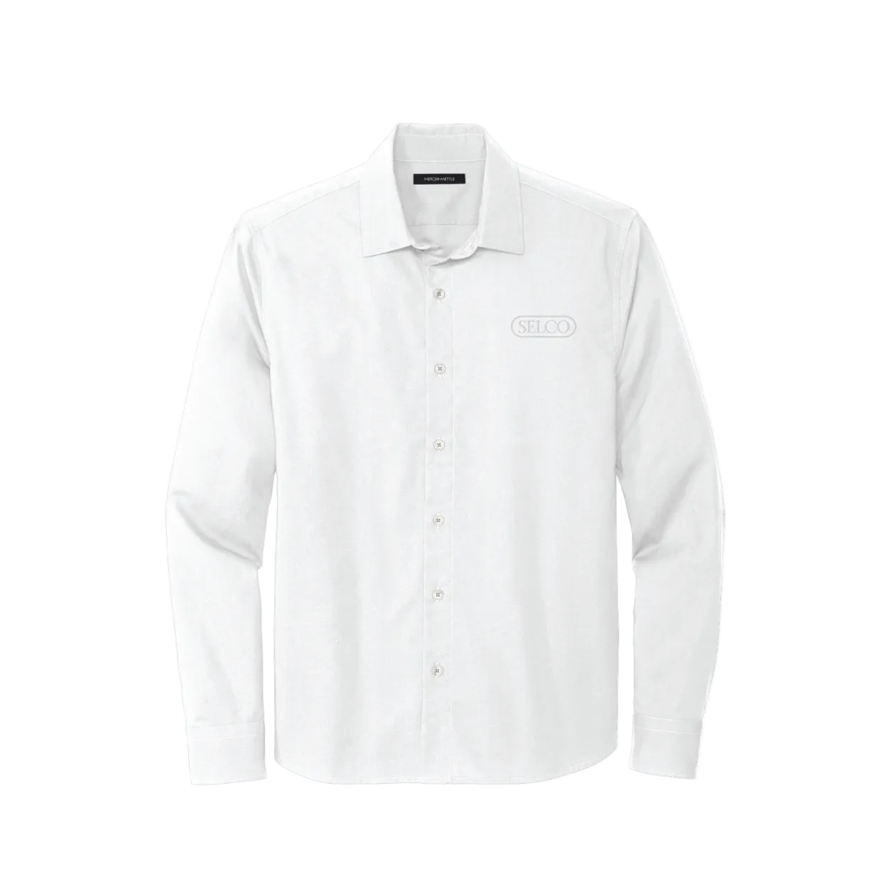 MERCER+METTLE Long Sleeve Stretch Woven Shirt | MM2000