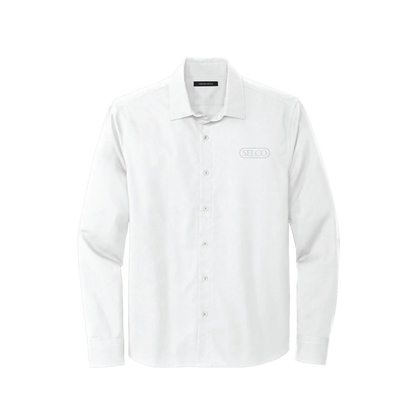 MERCER+METTLE Long Sleeve Stretch Woven Shirt | MM2000
