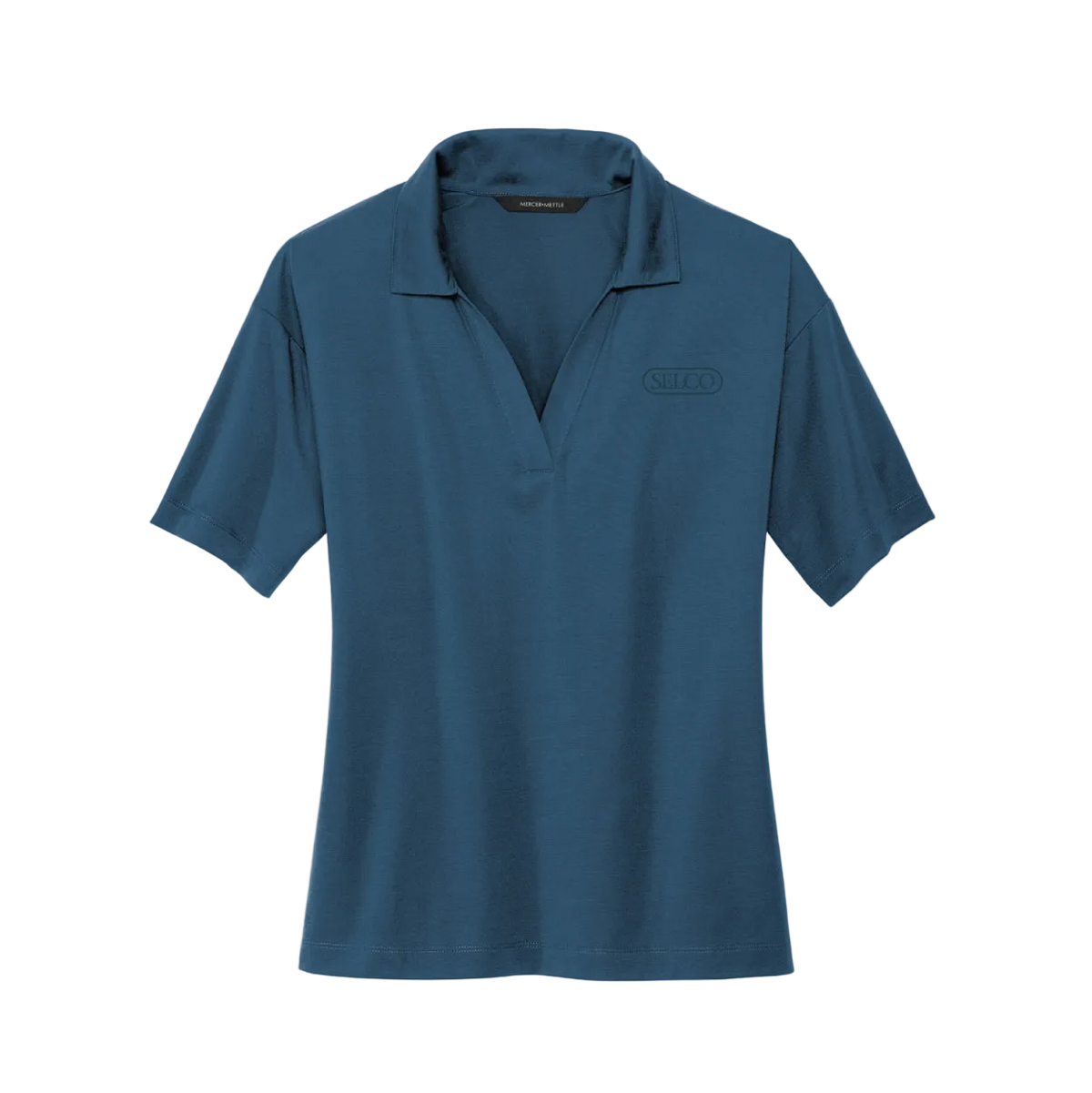 MERCER+METTLE Women’s Stretch Jersey Polo | MM1015