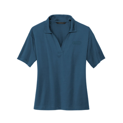 MERCER+METTLE Women’s Stretch Jersey Polo | MM1015